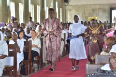 Sr Dorcas en compagnie de sa mère et son Oncle